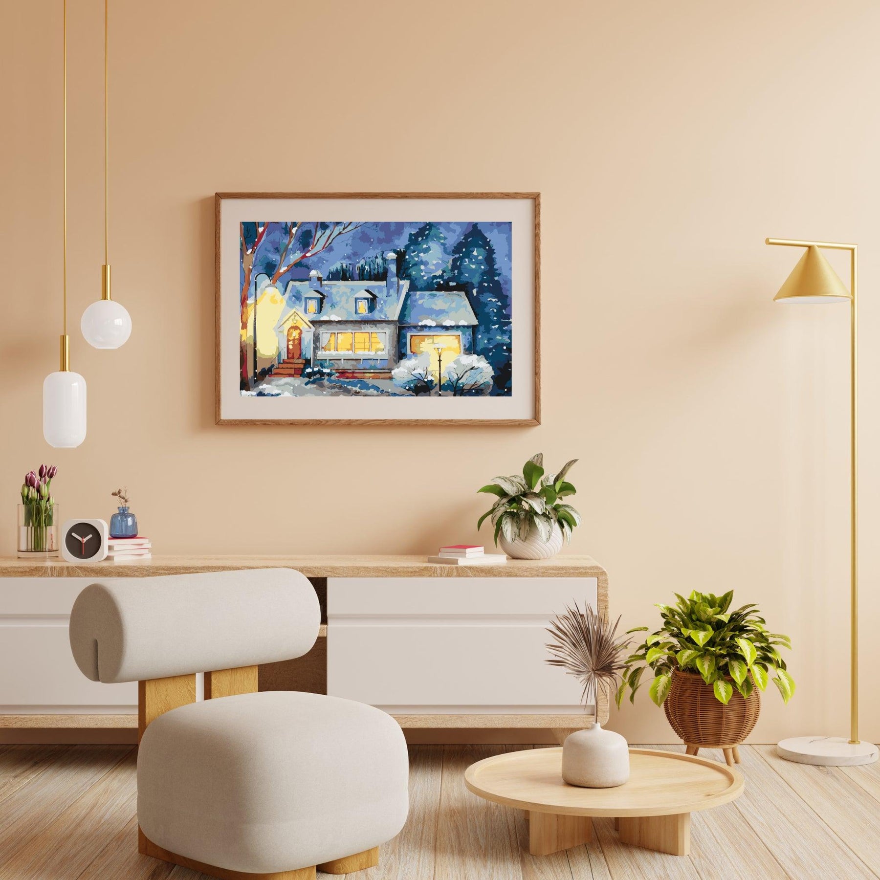 Diamantmalerei - Winterlandschaft - SEOS Shop ®