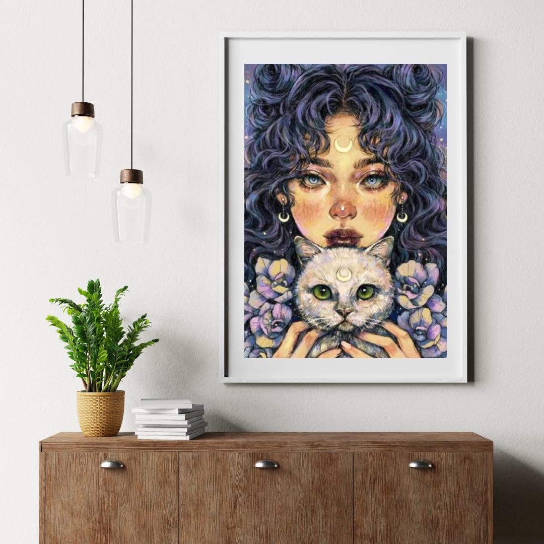 Diamantmalerei Die Katzenfee - SEOS Shop ®