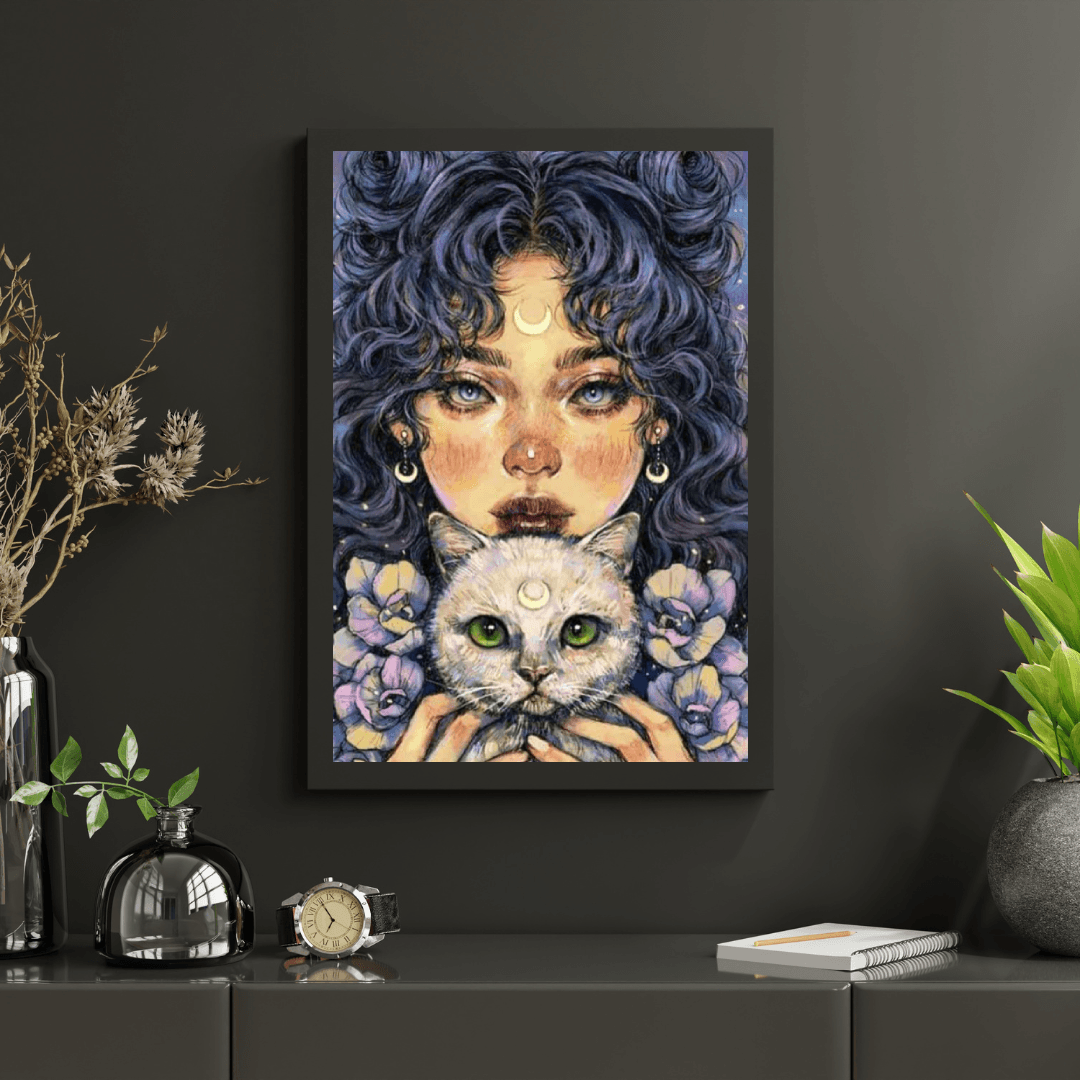 Diamantmalerei Die Katzenfee - SEOS Shop ®