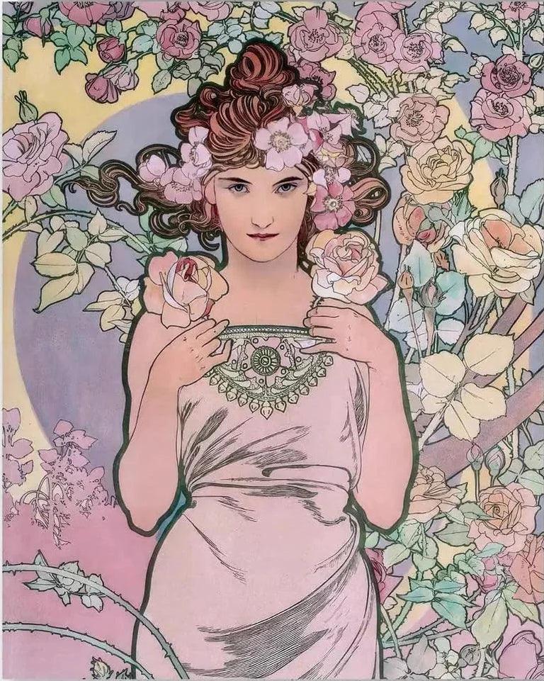 Diamantmalerei Die Rose (1898) - SEOS Shop ®