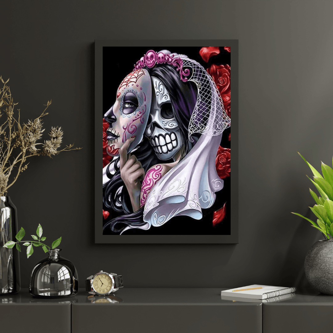 Diamantmalerei Totenkopf - Maske - SEOS Shop ®
