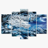 Diamond Painting Drache im Himmel 5-teilig - SEOS Shop ®