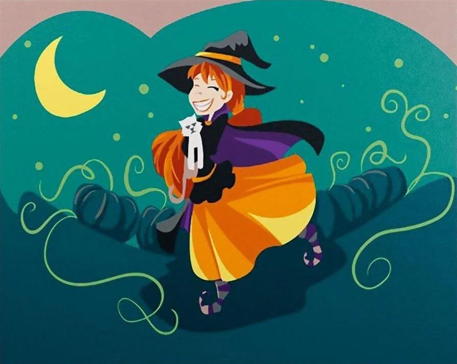 Diamond Painting Glückliche, gute kleine Hexe - SEOS Shop ®