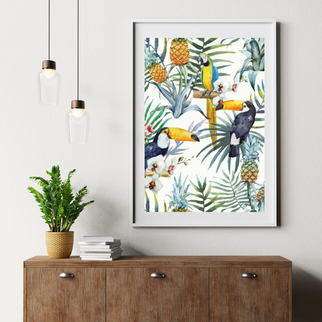Diamond Painting Set Exotische Vögel - SEOS Shop ®