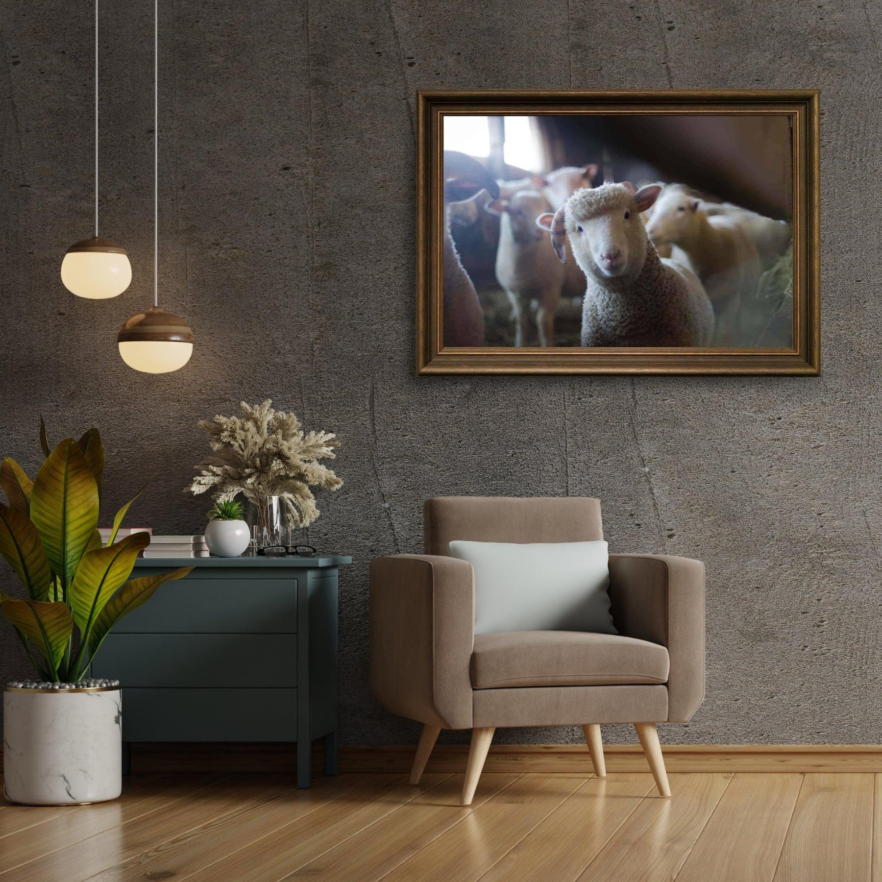 Diamond Painting Schaf 50x30 cm – SEOS Shop ®