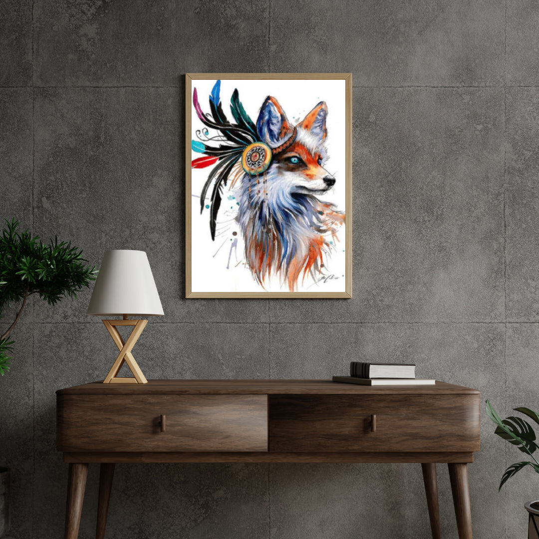 Diamond Painting Fuchs mit Federn - SEOS Shop ®