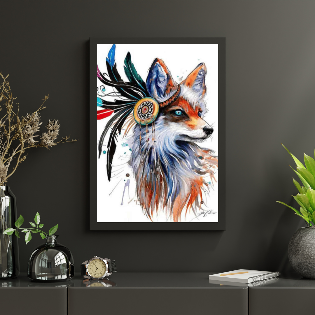 Diamond Painting Fuchs mit Federn - SEOS Shop ®