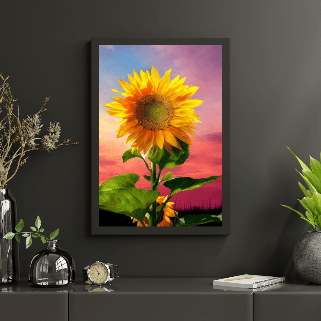 Diamantmalerei - Sonnenblume im Feld - SEOS Shop ®