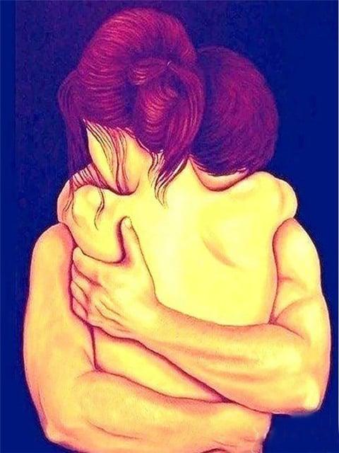 Diamantmalerei Romantisches Paar Kunst - SEOS Shop ®