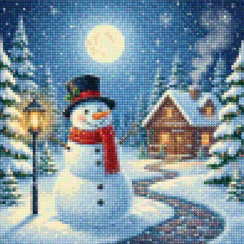 Mini-Diamantmalerei – Kirschen schwimmen