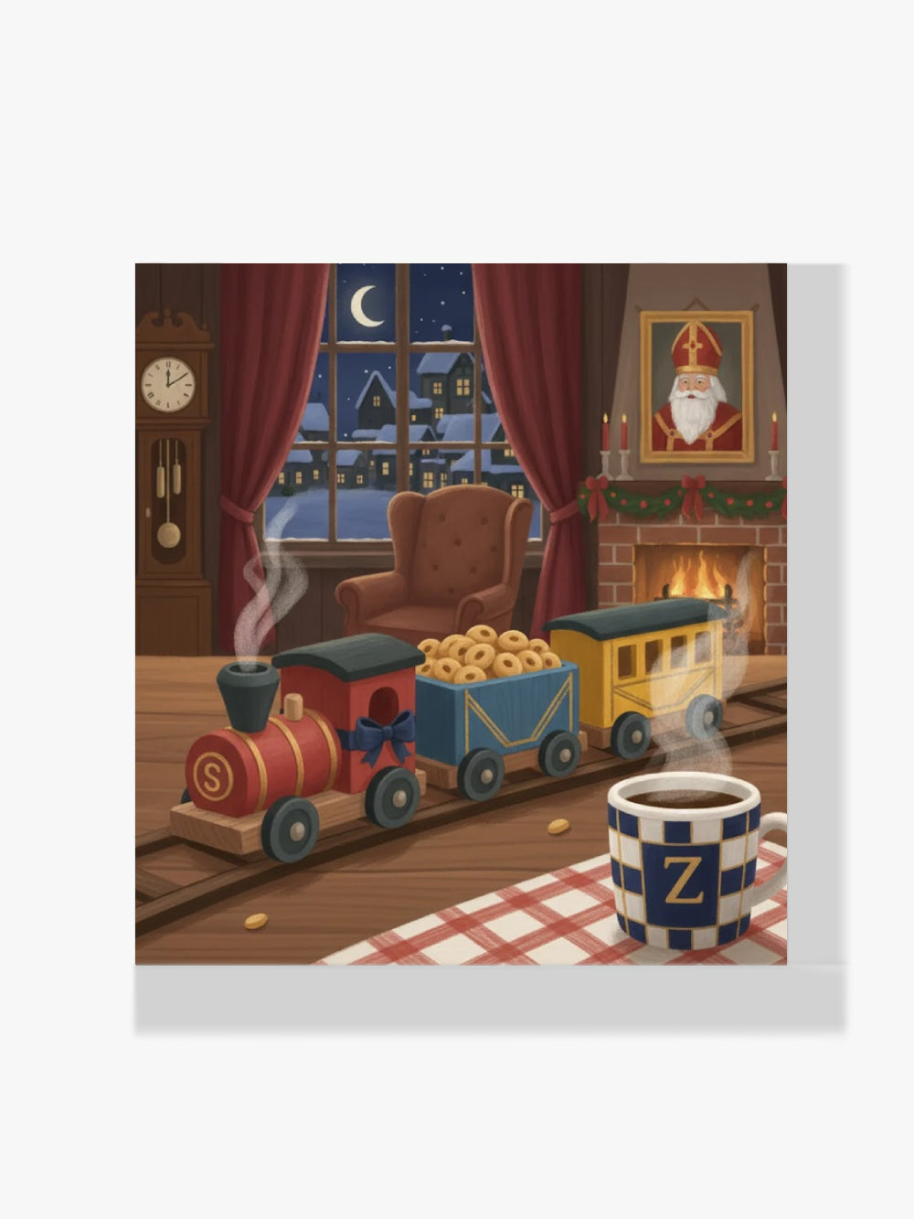 Mini-Diamantmalerei – Kirschen schwimmen