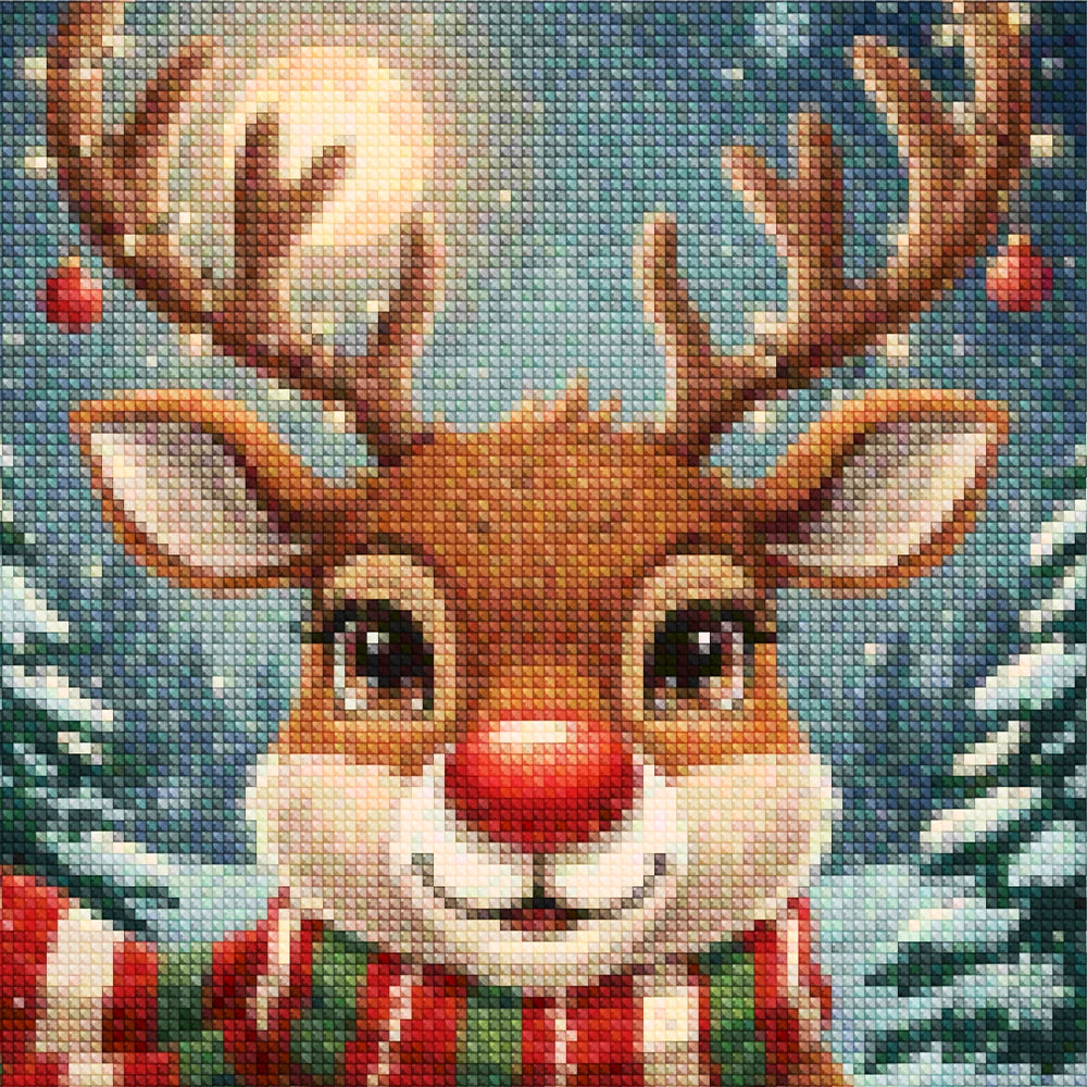 Mini-Diamantmalerei – Kirschen schwimmen