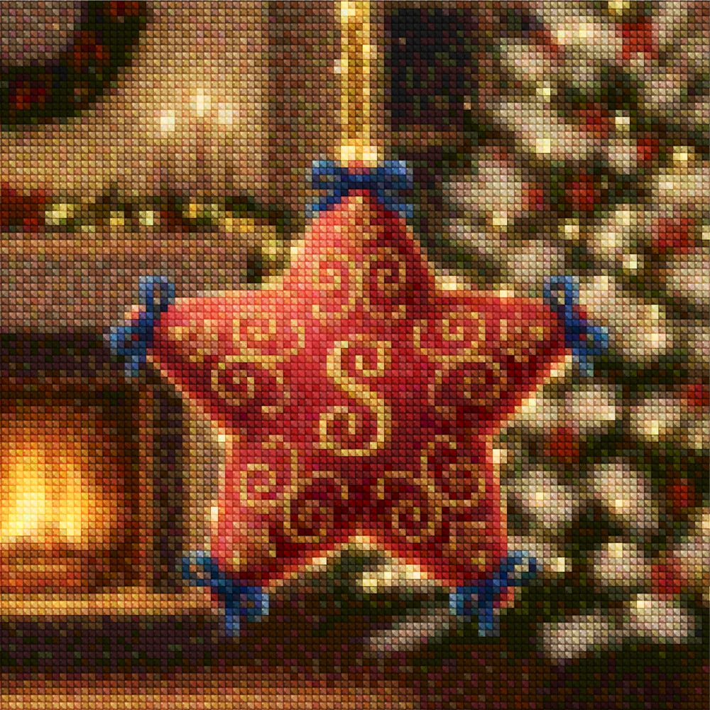 Mini-Diamantmalerei – Kirschen schwimmen