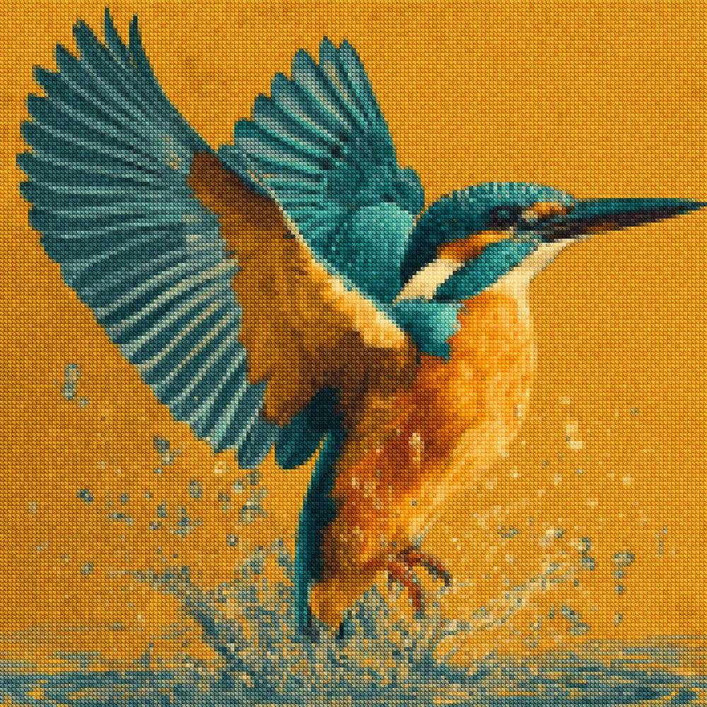 Diamantmalerei - Sommerfleck