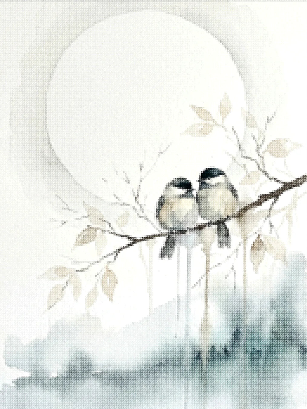 Diamantmalerei - Sommerfleck