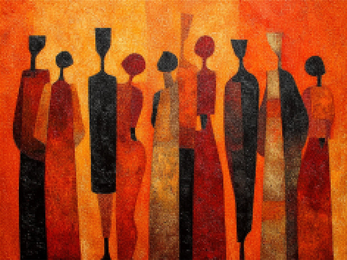 Diamantmalerei - Sommerfleck