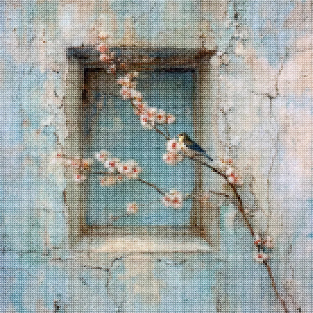 Diamantmalerei - Sommerfleck