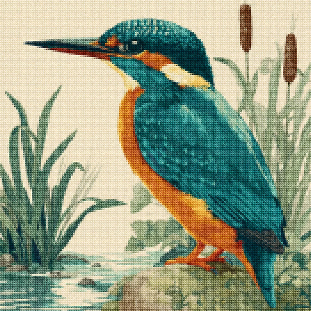 Diamantmalerei - Sommerfleck