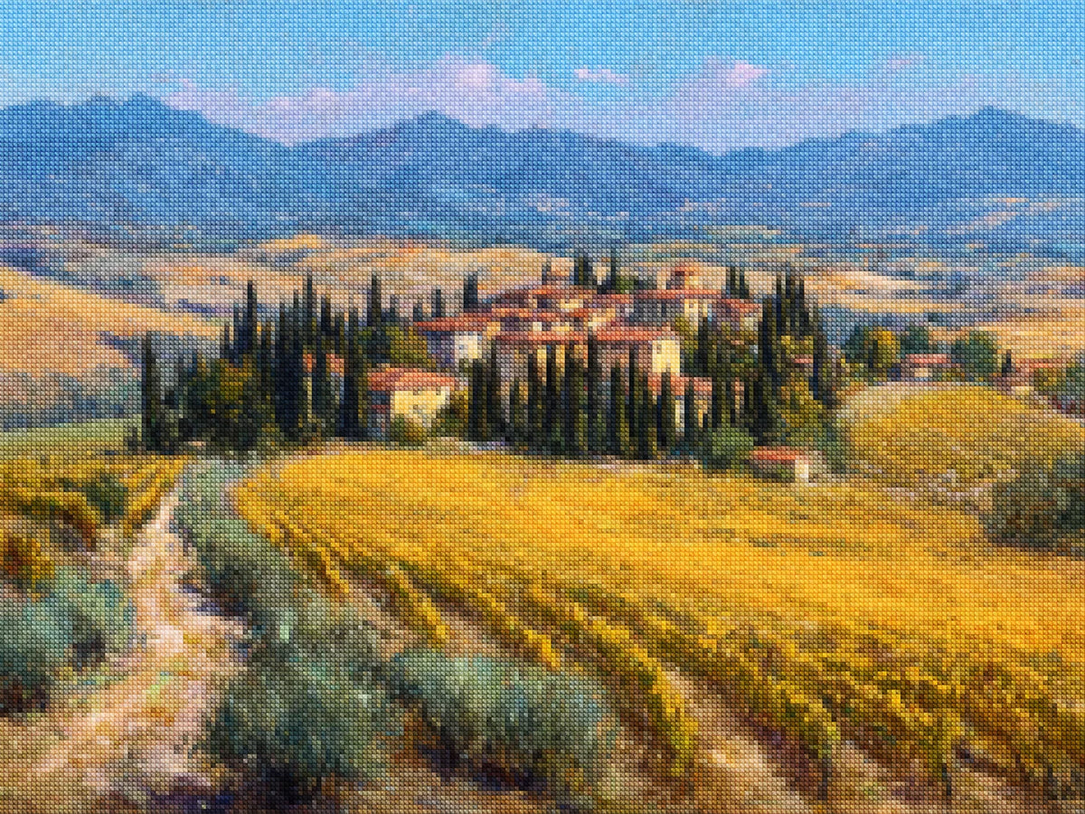 Diamantmalerei - Sommerfleck