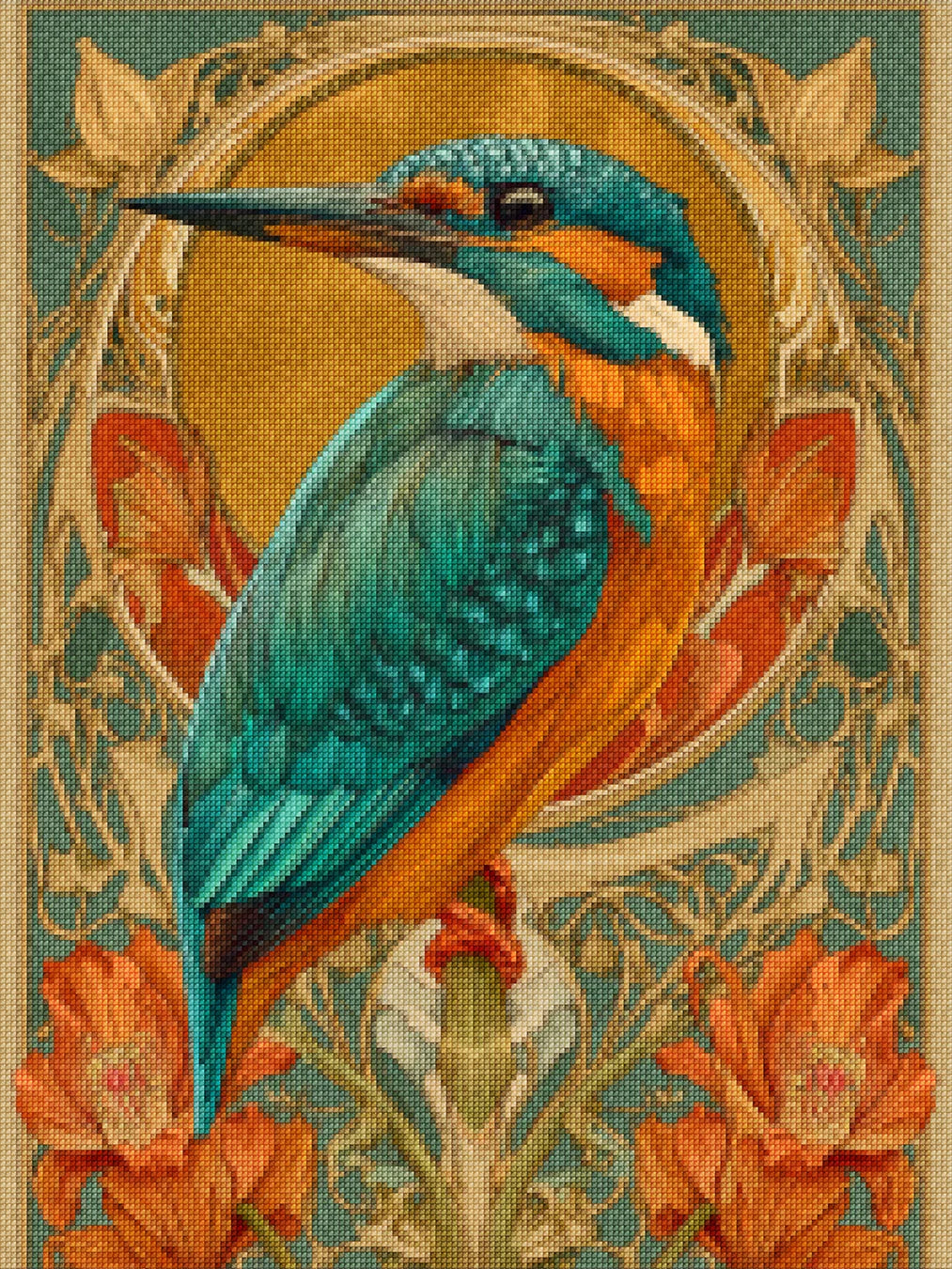 Diamantmalerei - Sommerfleck