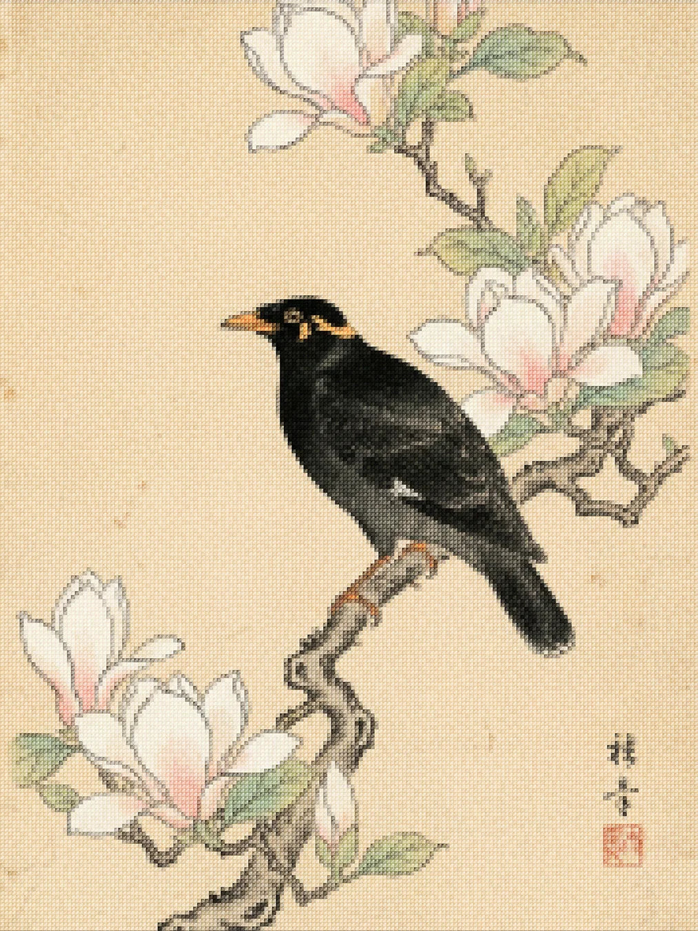 Diamantmalerei - Sommerfleck