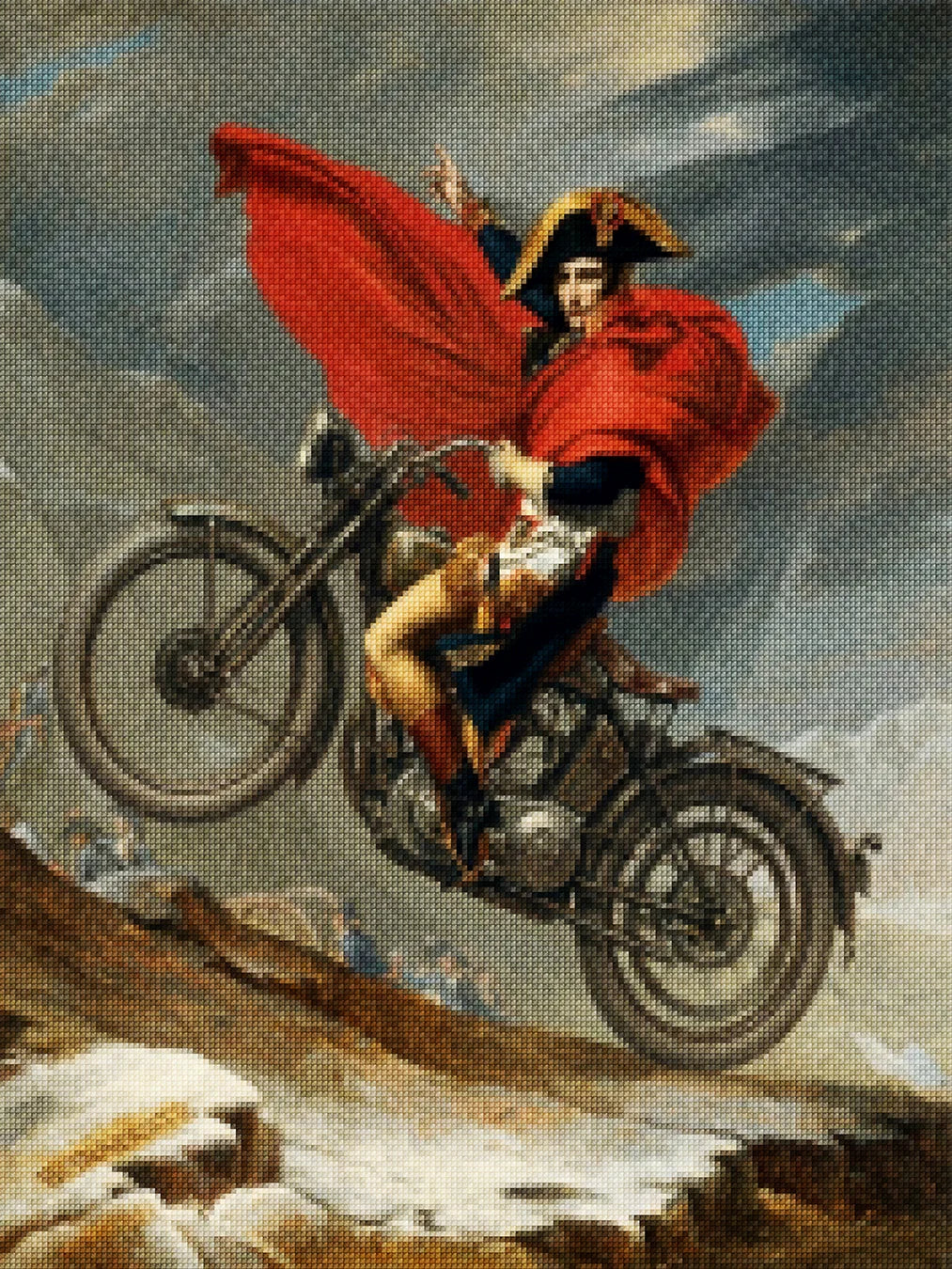 Diamantmalerei - Sommerfleck