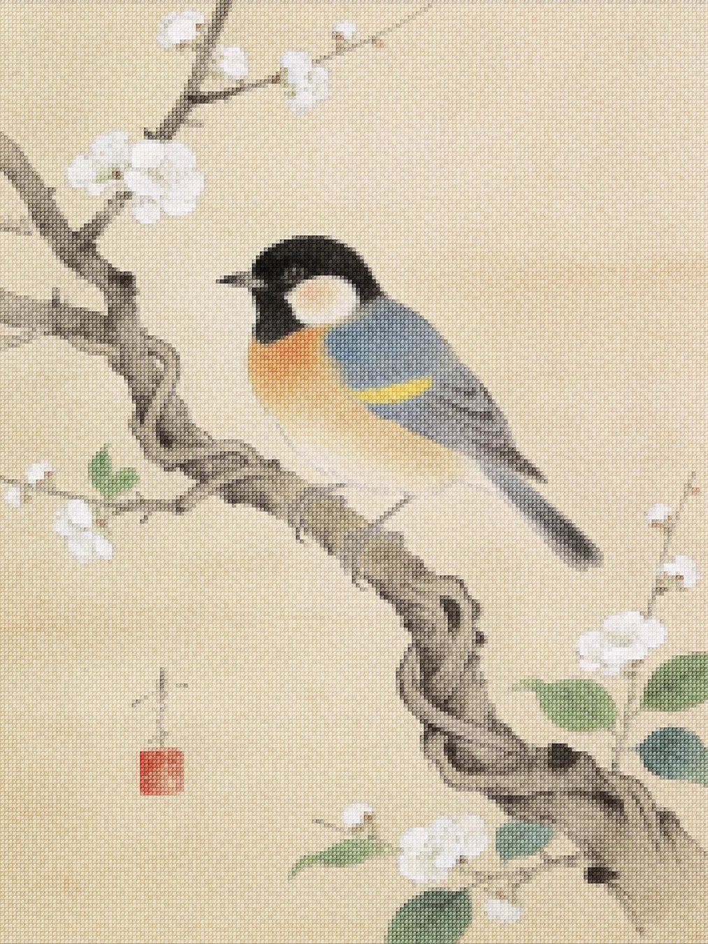 Diamantmalerei - Sommerfleck