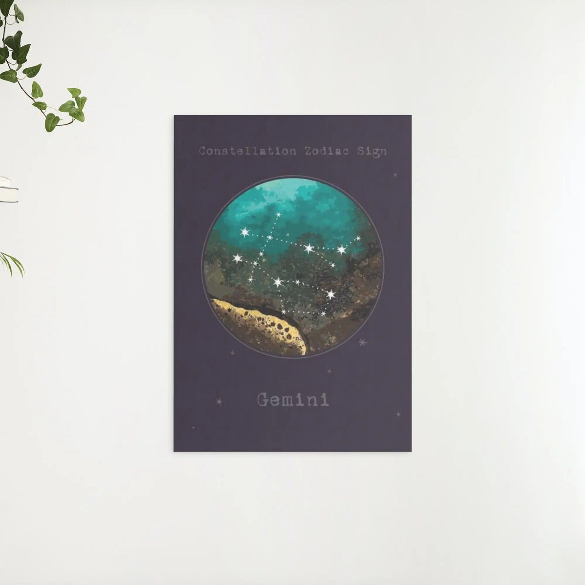 Diamantmalerei Sternzeichen - Zwillinge - SEOS Shop ®