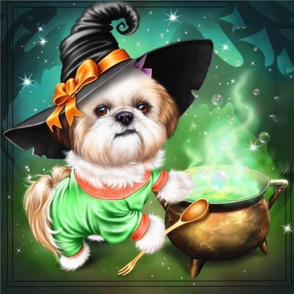 Diamantmalerei Lhasa Apso - SEOS Shop ®