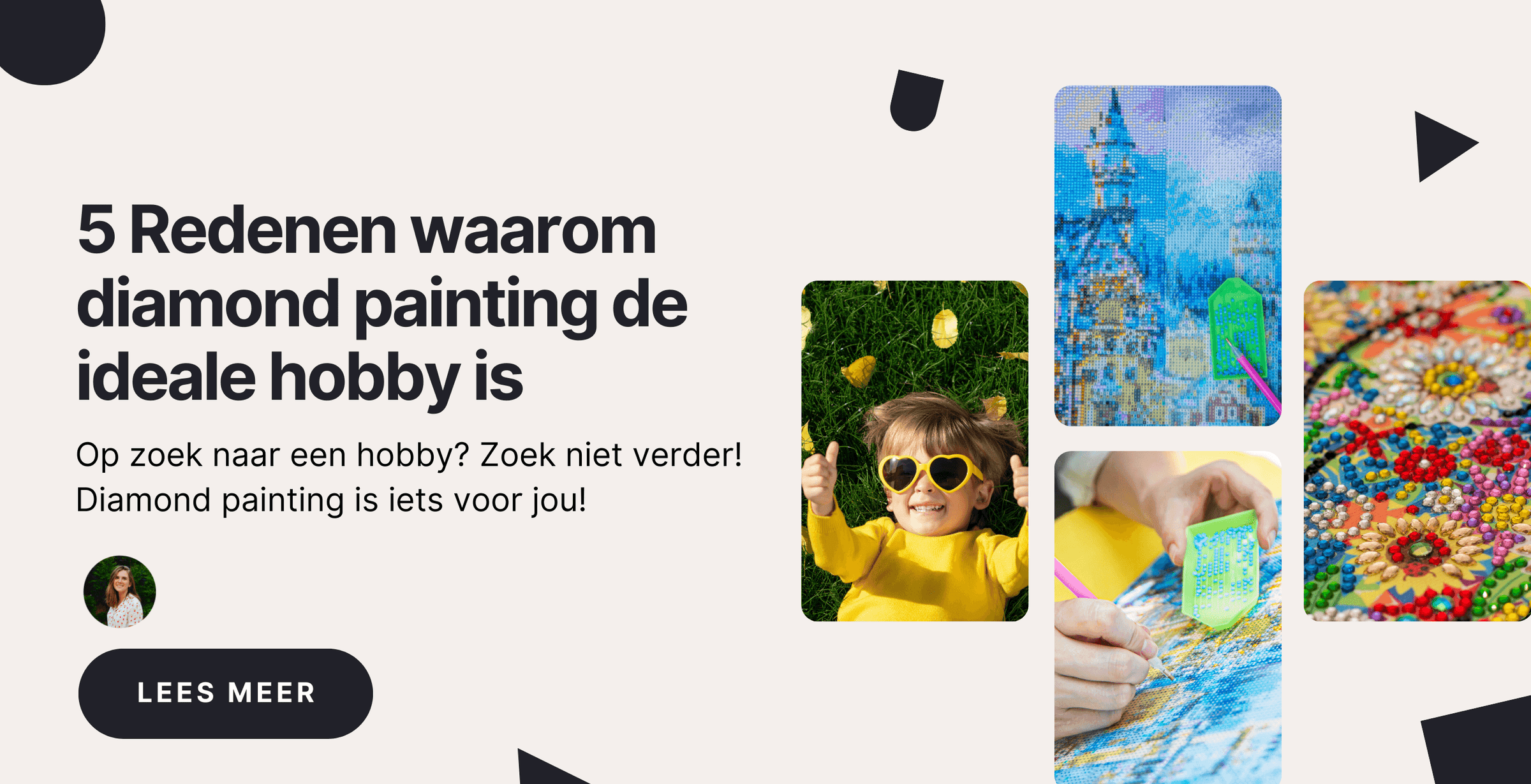 5 Gründe, warum Diamantmalerei das ideale Hobby ist