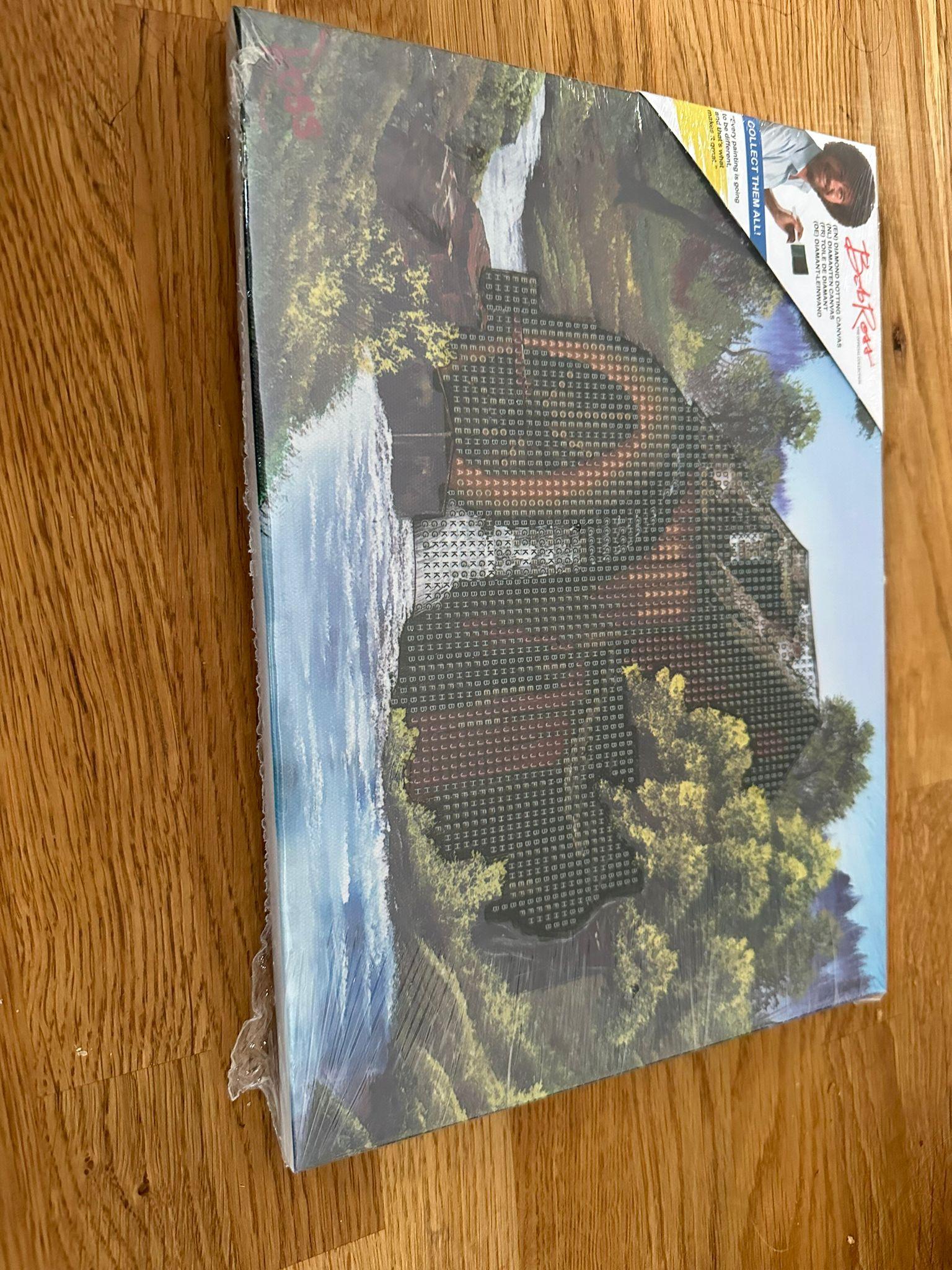Ein Meisterwerk im Entstehen: Bob Ross‘ Diamond Painting bei Action (Rezension 2023)