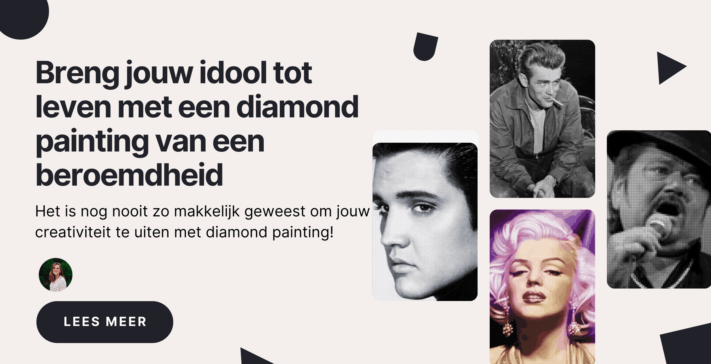 Erwecken Sie Ihr Idol mit einem Promi-Diamantgemälde zum Leben