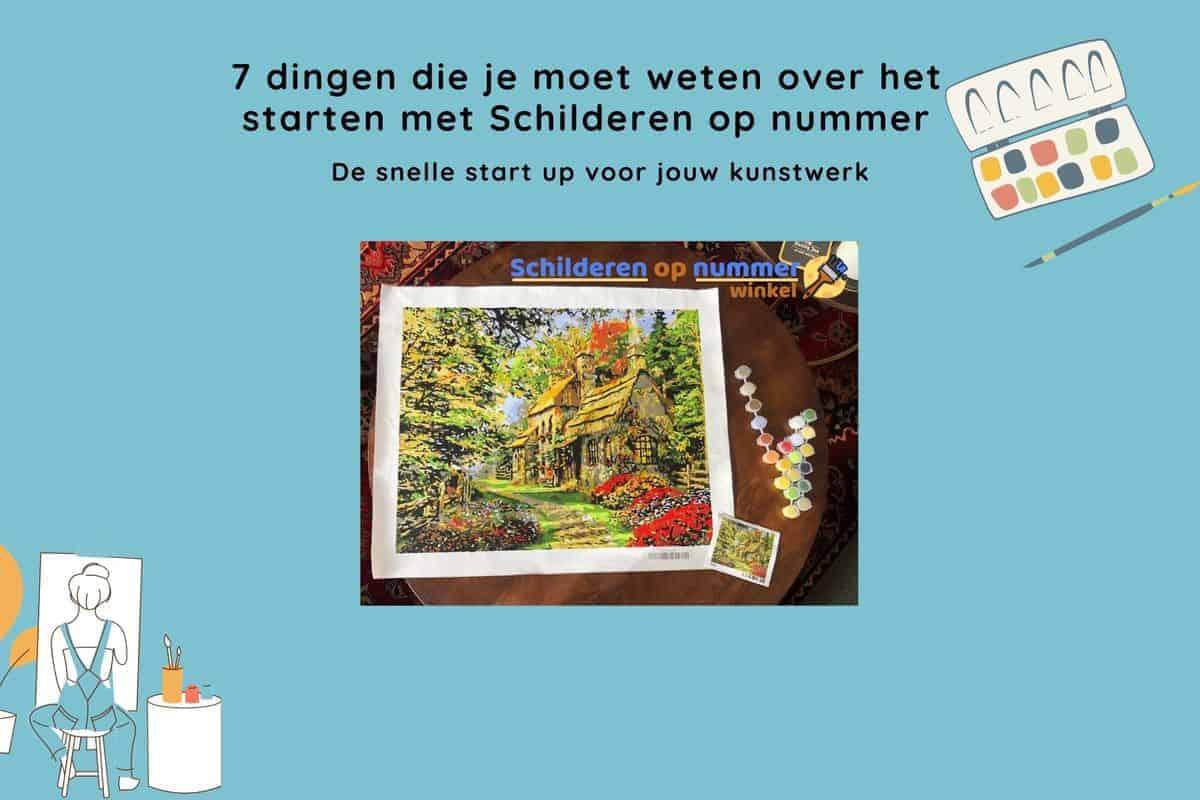 7 Dinge, die Sie über den Einstieg in Malen nach Zahlen wissen müssen