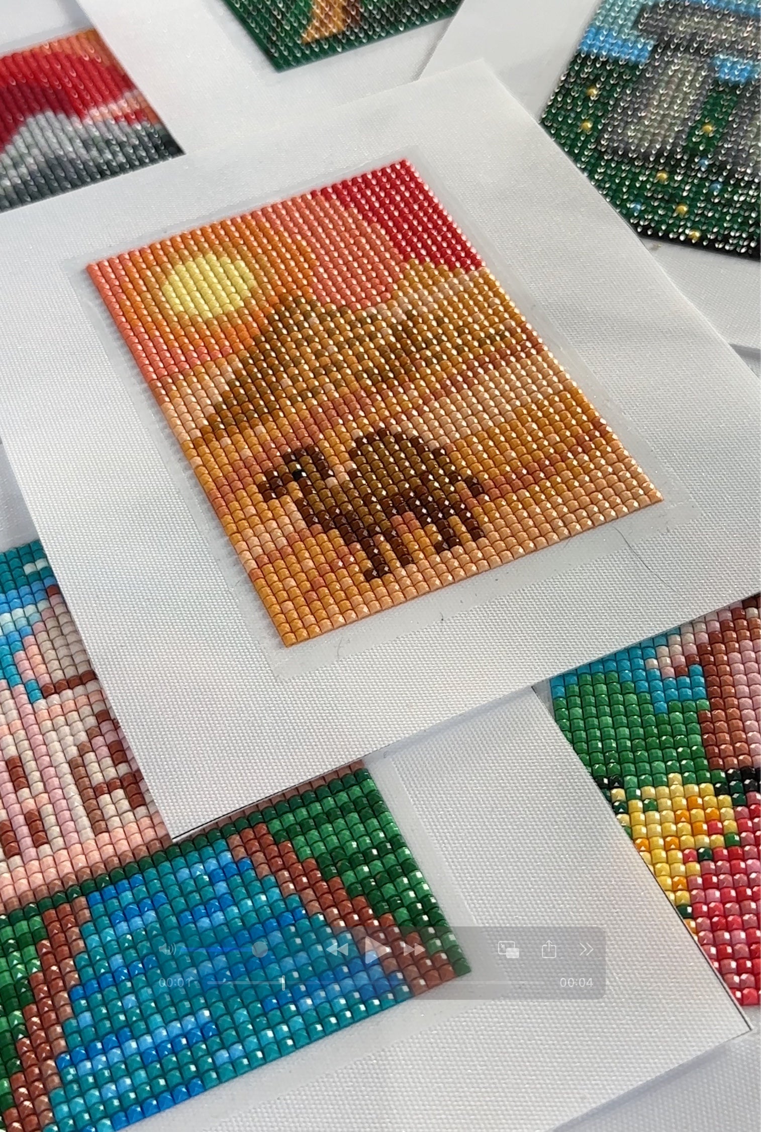 Lernen Sie mit Diamond Painting, mit Stress und Angst umzugehen
