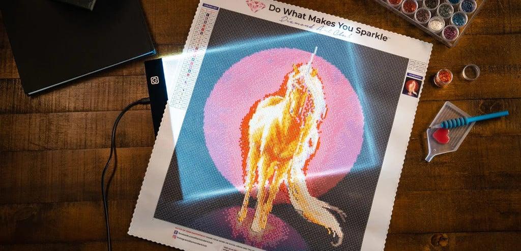 Entdecken Sie das beste Leuchtpad für Diamantmalerei
