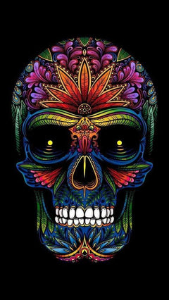 Diamantmalerei Bunter Totenkopf - SEOS Shop ®