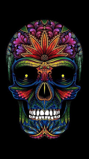 Diamantmalerei Bunter Totenkopf - SEOS Shop ®