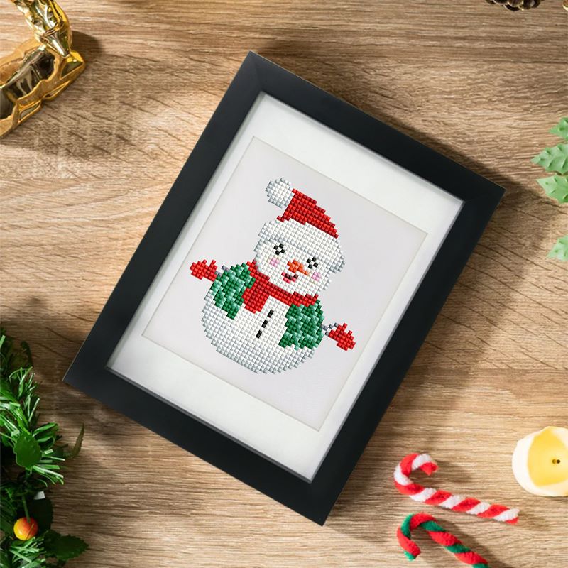 diamond painting - 12 mini diamond paintings - kerst set 2.0 – afbeelding 8