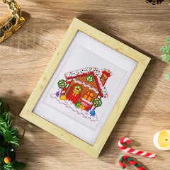 diamond painting - 12 mini diamond paintings - kerst set – afbeelding 7
