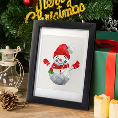 diamond painting - 12 mini diamond paintings - kerst set – afbeelding 8