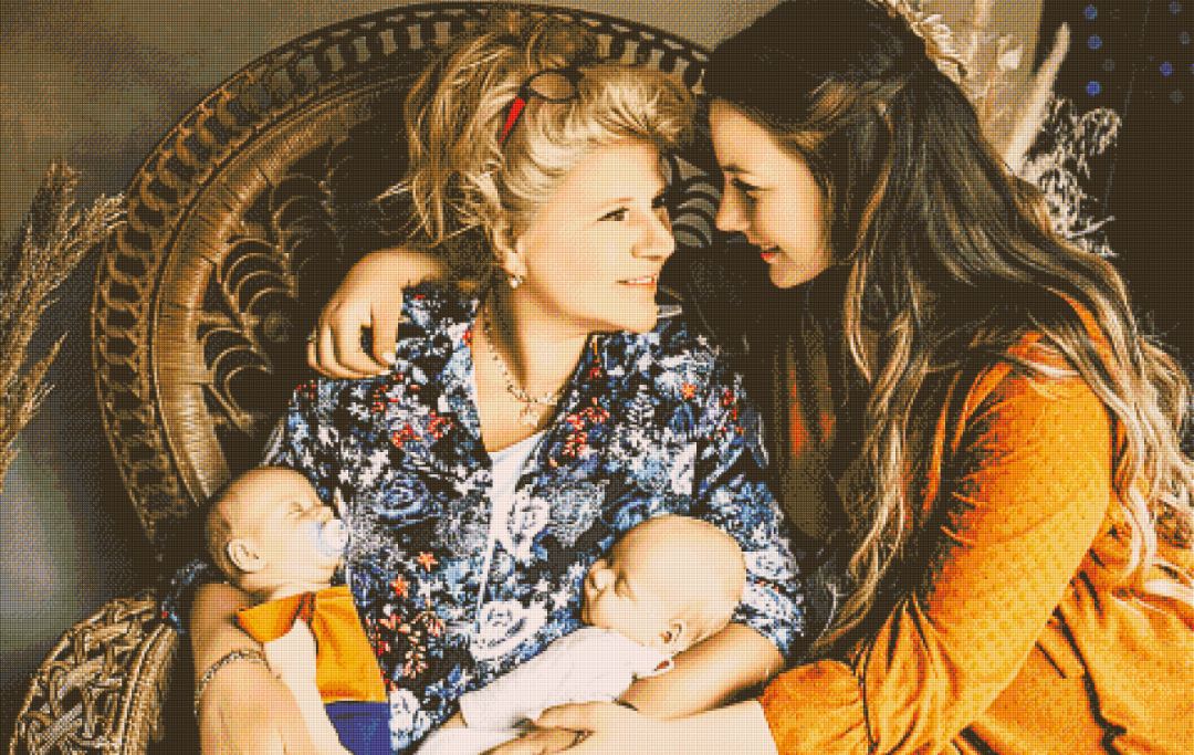 Jouw foto als diamondpainting