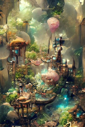 Diamond Painting Erstaunliche Fantasiewelt - SEOS Shop ®