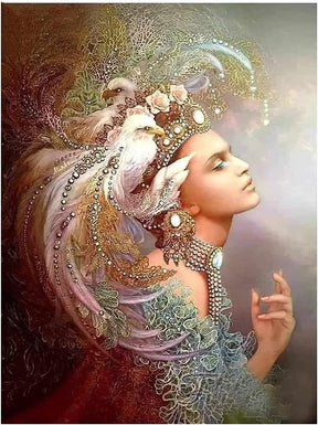 Diamantmalerei Frauen mit Adler - SEOS Shop ®