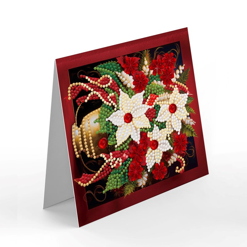 diamond painting 8 kerstkaarten + 12 hangers – afbeelding 5