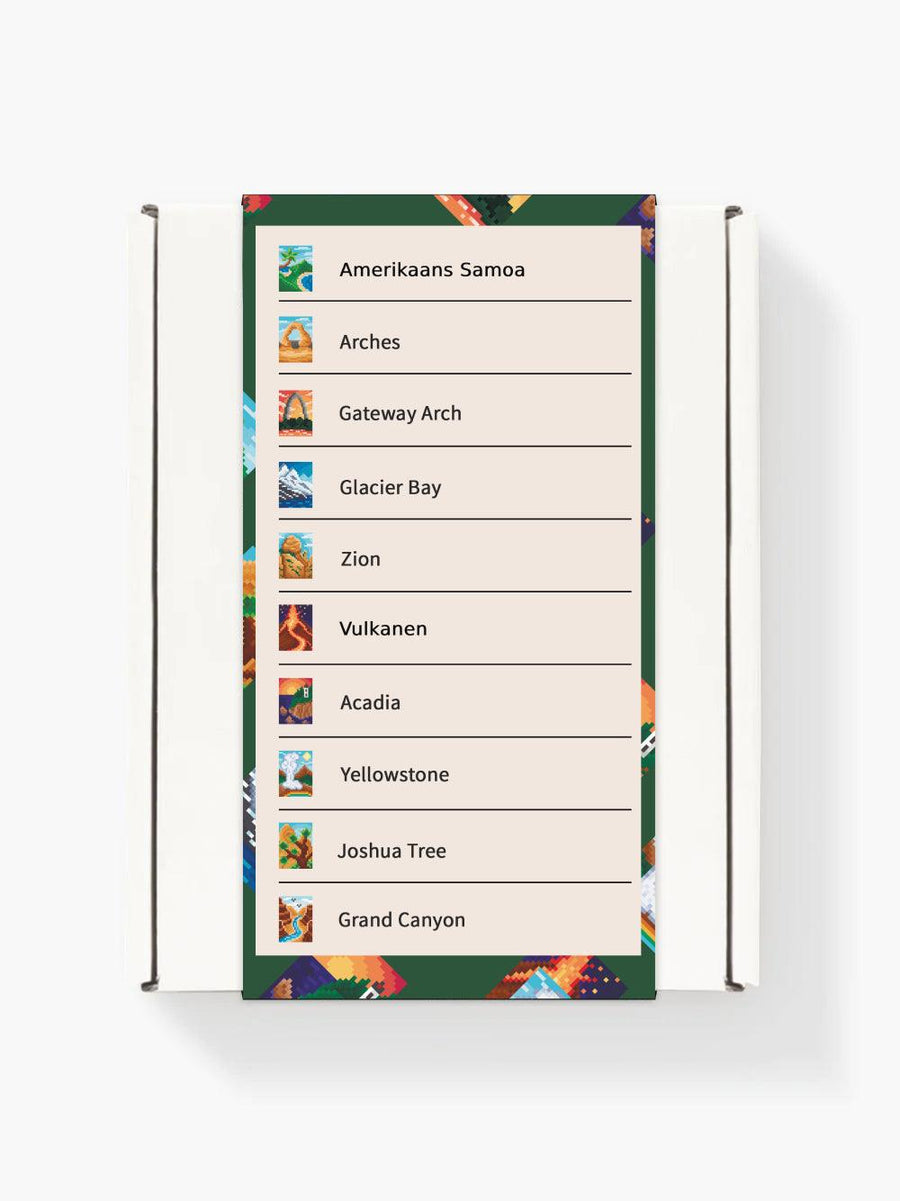 Mini-Meisterwerke – Nationalparks (10er-Set)