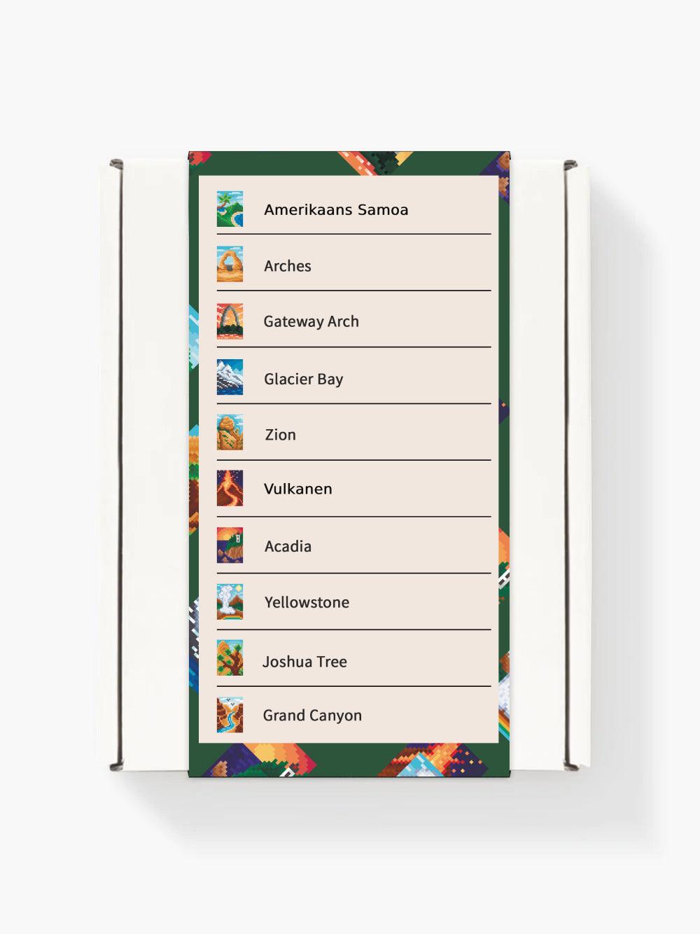 Mini-Meisterwerke – Nationalparks (10er-Set)