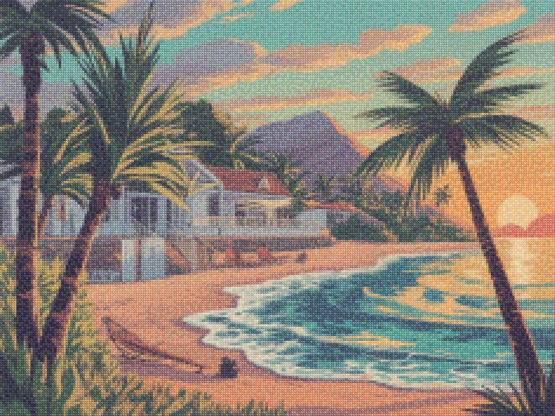 Diamantmalerei - Strandbrise