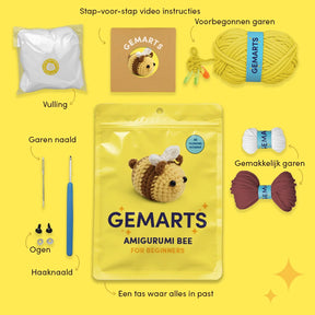Amigurumi Honigbiene - Gemarts