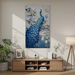 Blauer Pfau | Großes Format - SEOS SHOP