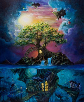 Diamantmalerei Baum in Wolken - SEOS Shop ®